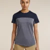 Women's Merino Blend 125 Cool-Lite™ Sphere Short Sleeve Tee Colour Block