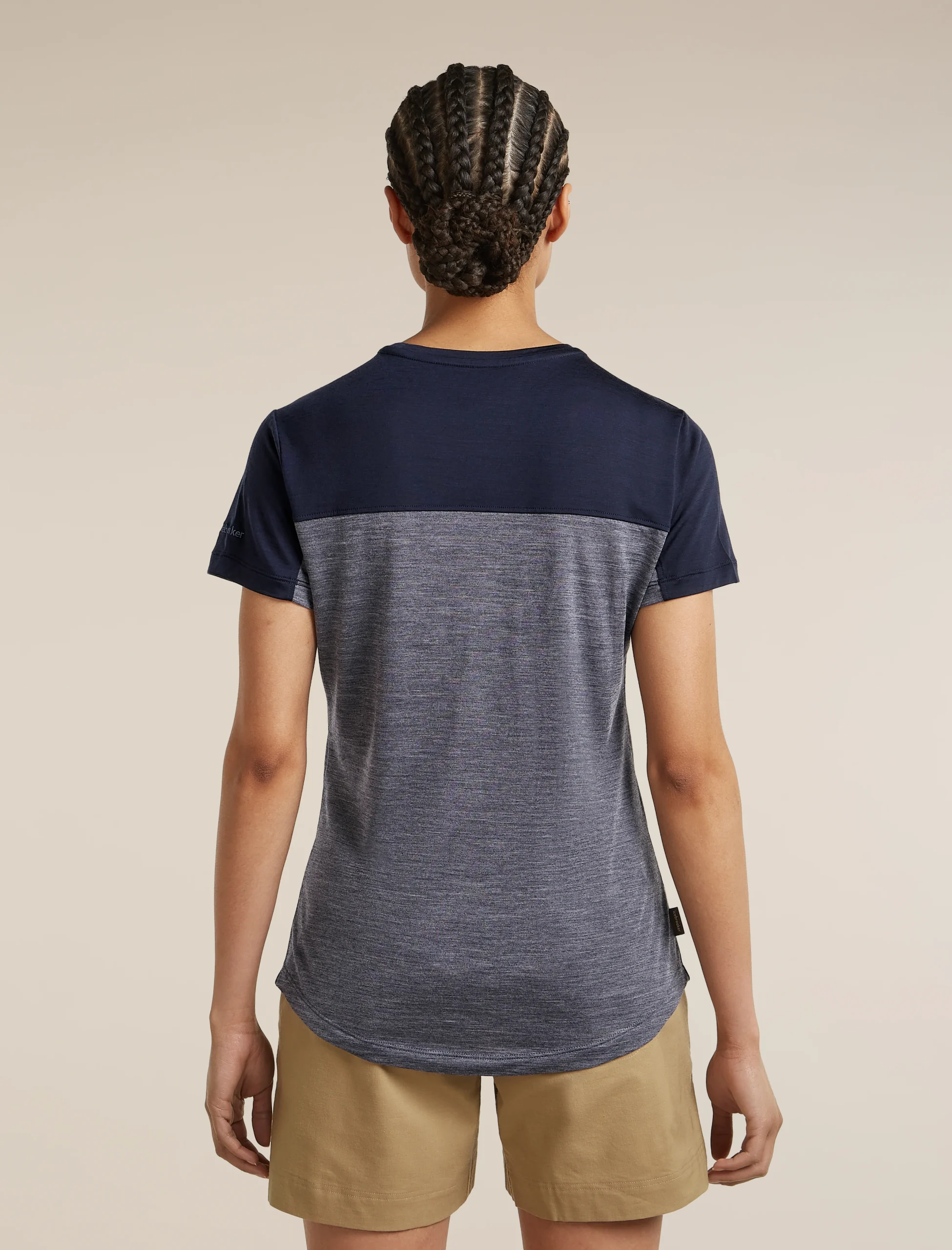 Women's Merino Blend 125 Cool-Lite™ Sphere Short Sleeve Tee Colour Block