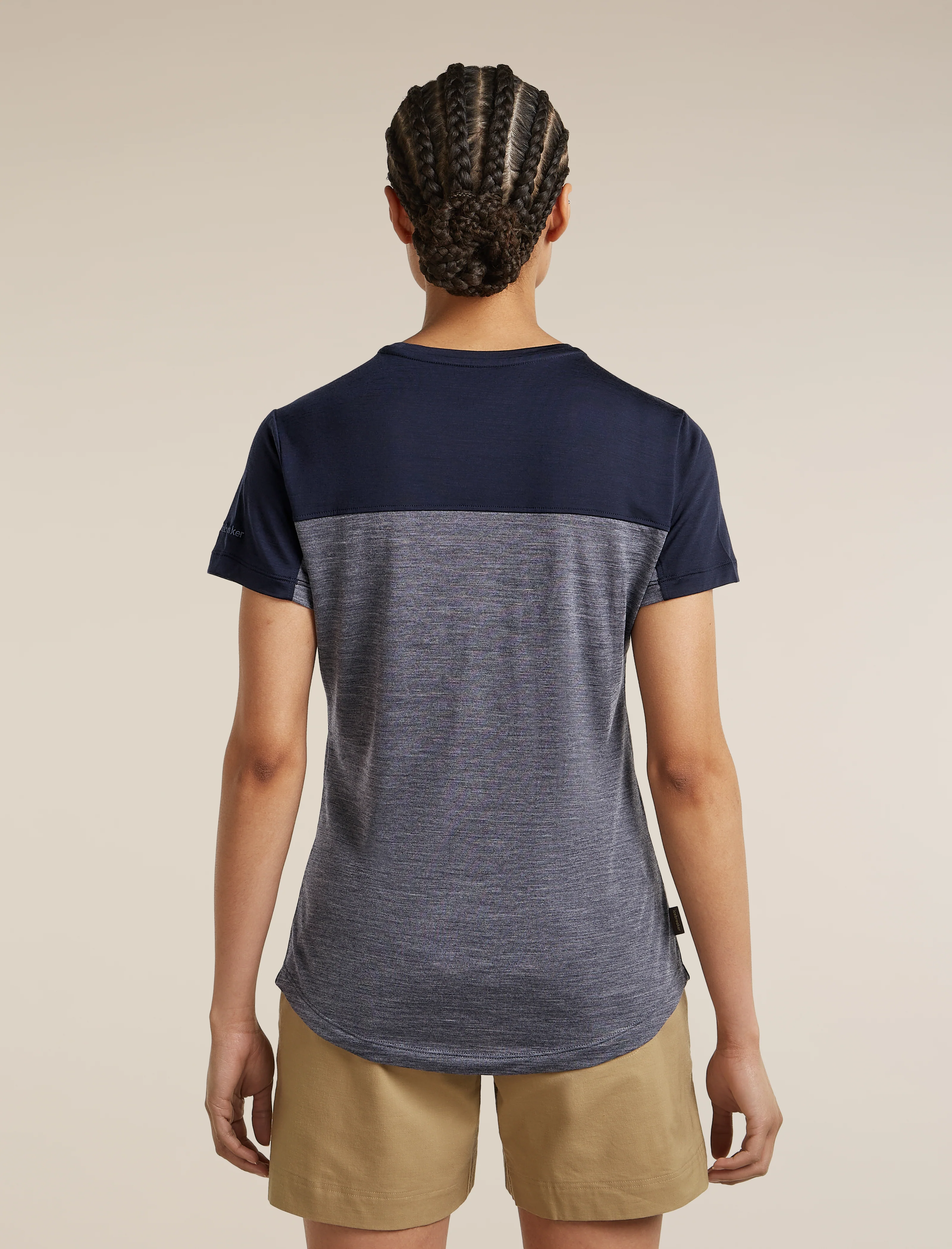 Women's Merino Blend 125 Cool-Lite™ Sphere Short Sleeve Tee Colour Block