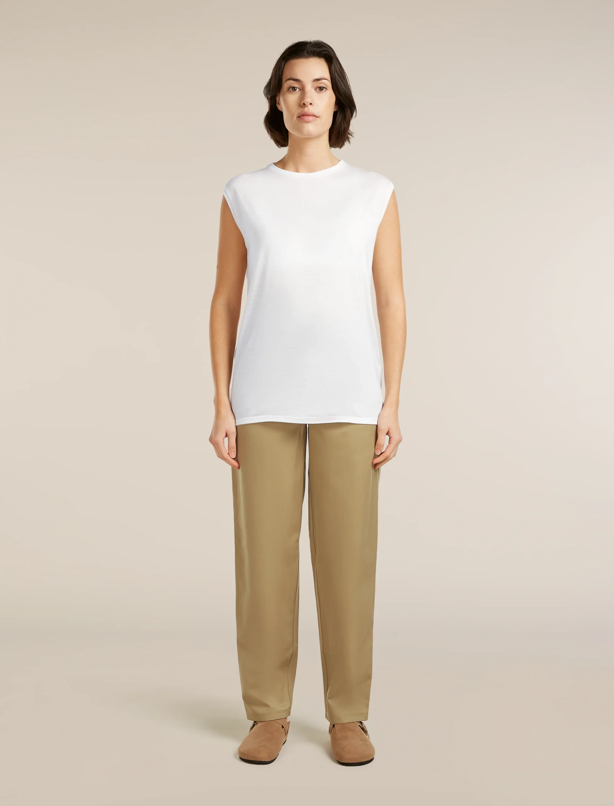 Women's Merino Cotton Twill Wander Pants