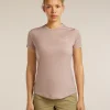 Women's Merino Blend 125 Cool-Lite™ Sphere Short Sleeve T-Shirt Across the Peaks
