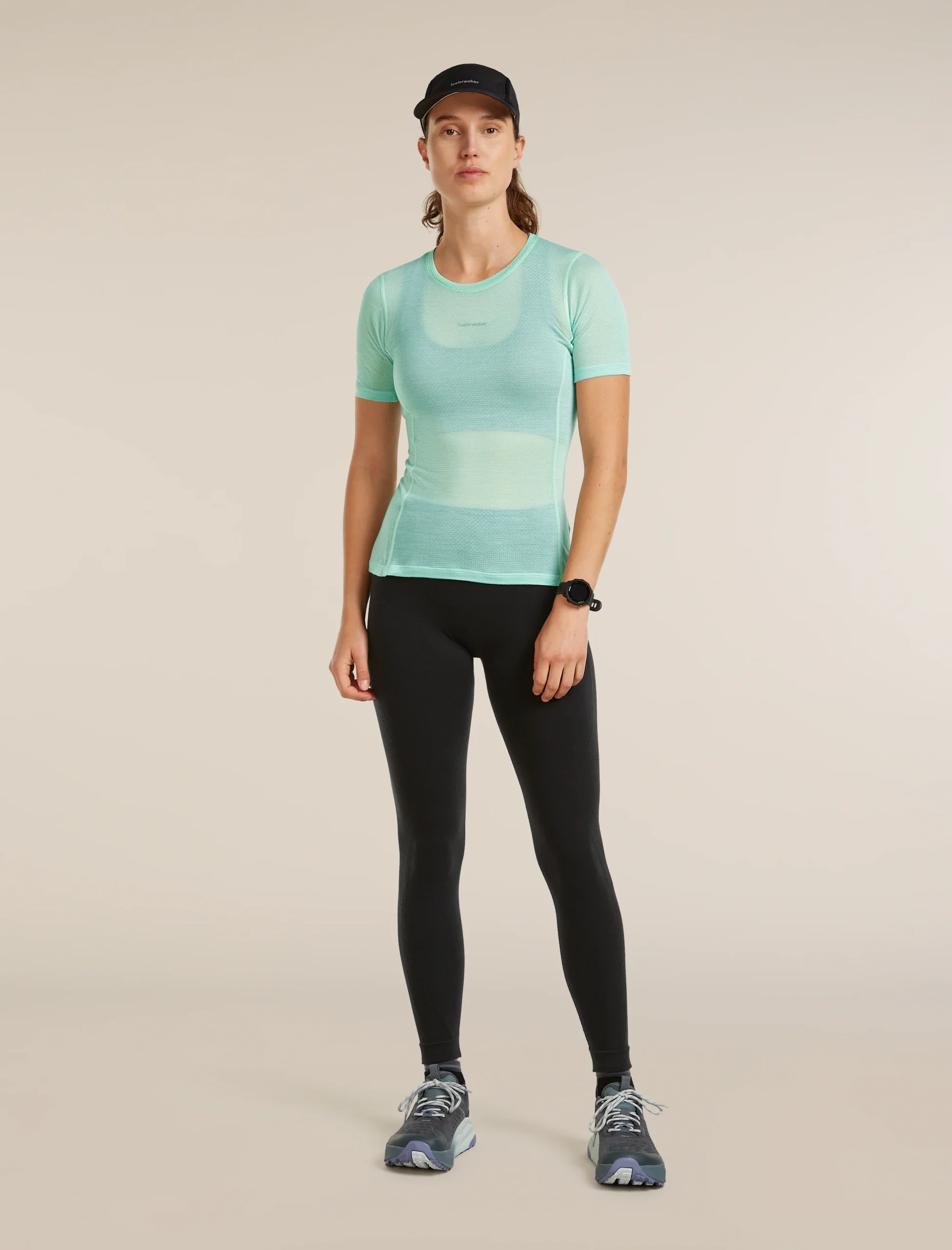 Women's Merino Blend 75 Cool-Lite™ Featherlight™ Short Sleeve Crewe