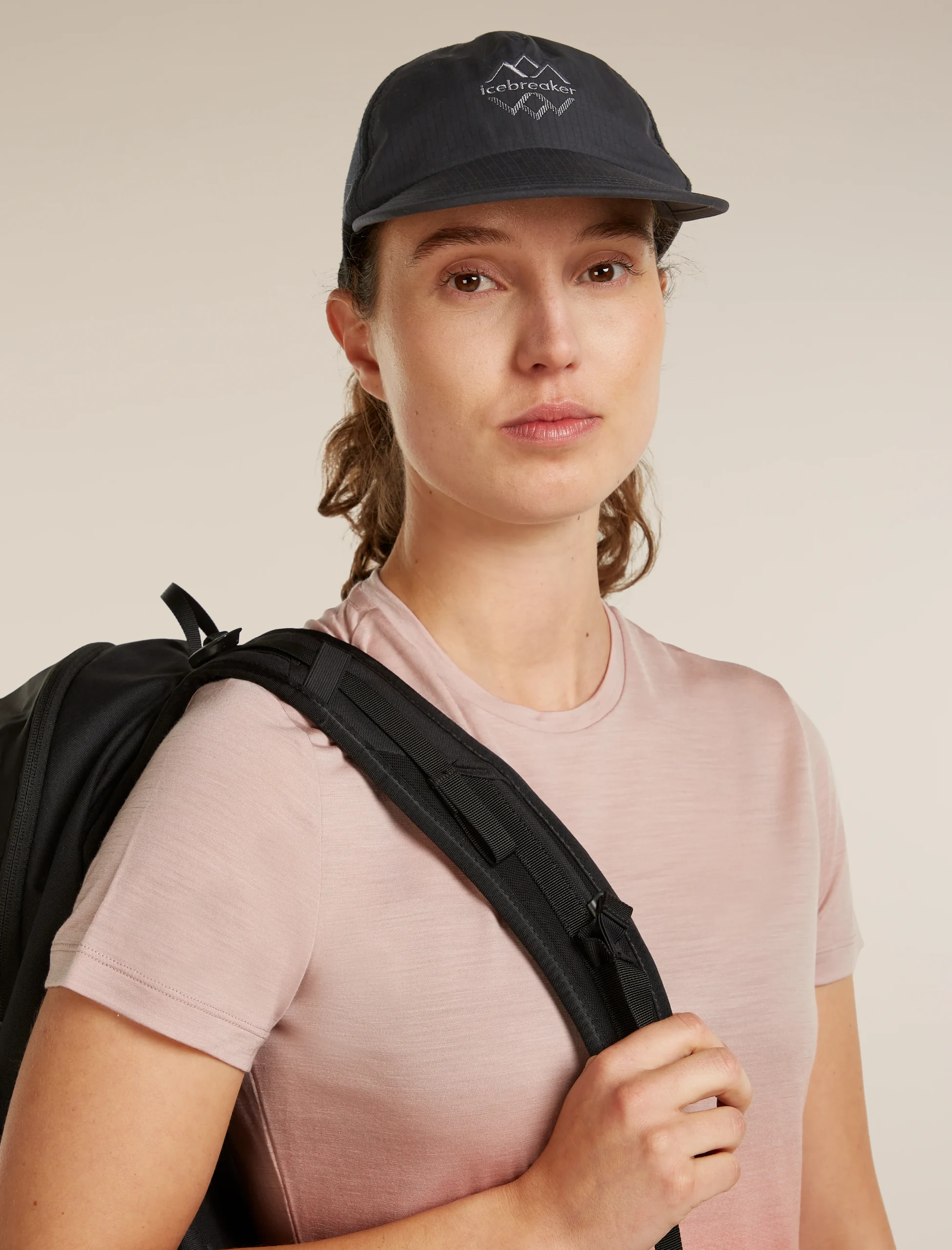 Unisex Shell+™ Cotton Windbreaker Trucker Hat Logo Reflections