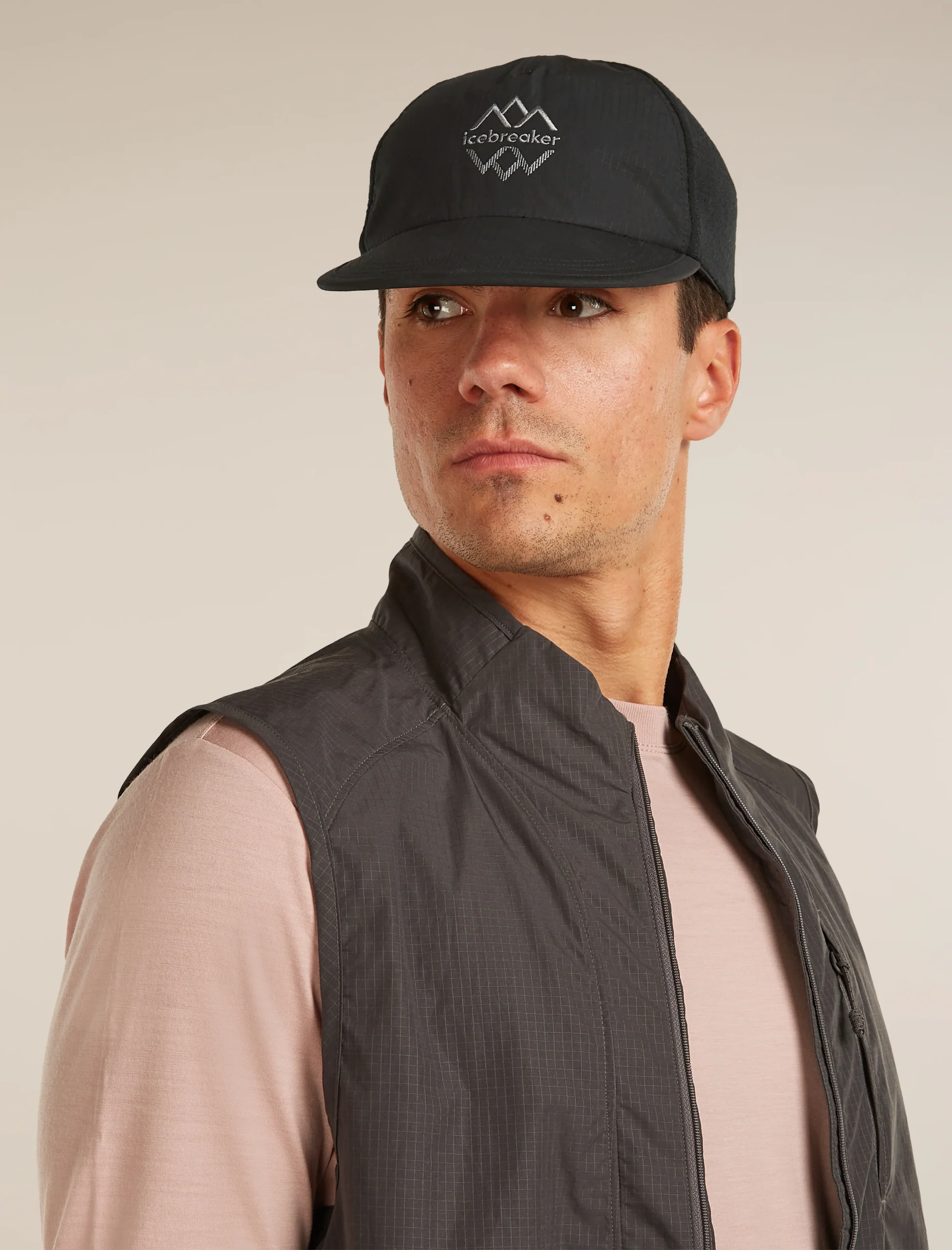 Unisex Shell+™ Cotton Windbreaker Trucker Hat Logo Reflections