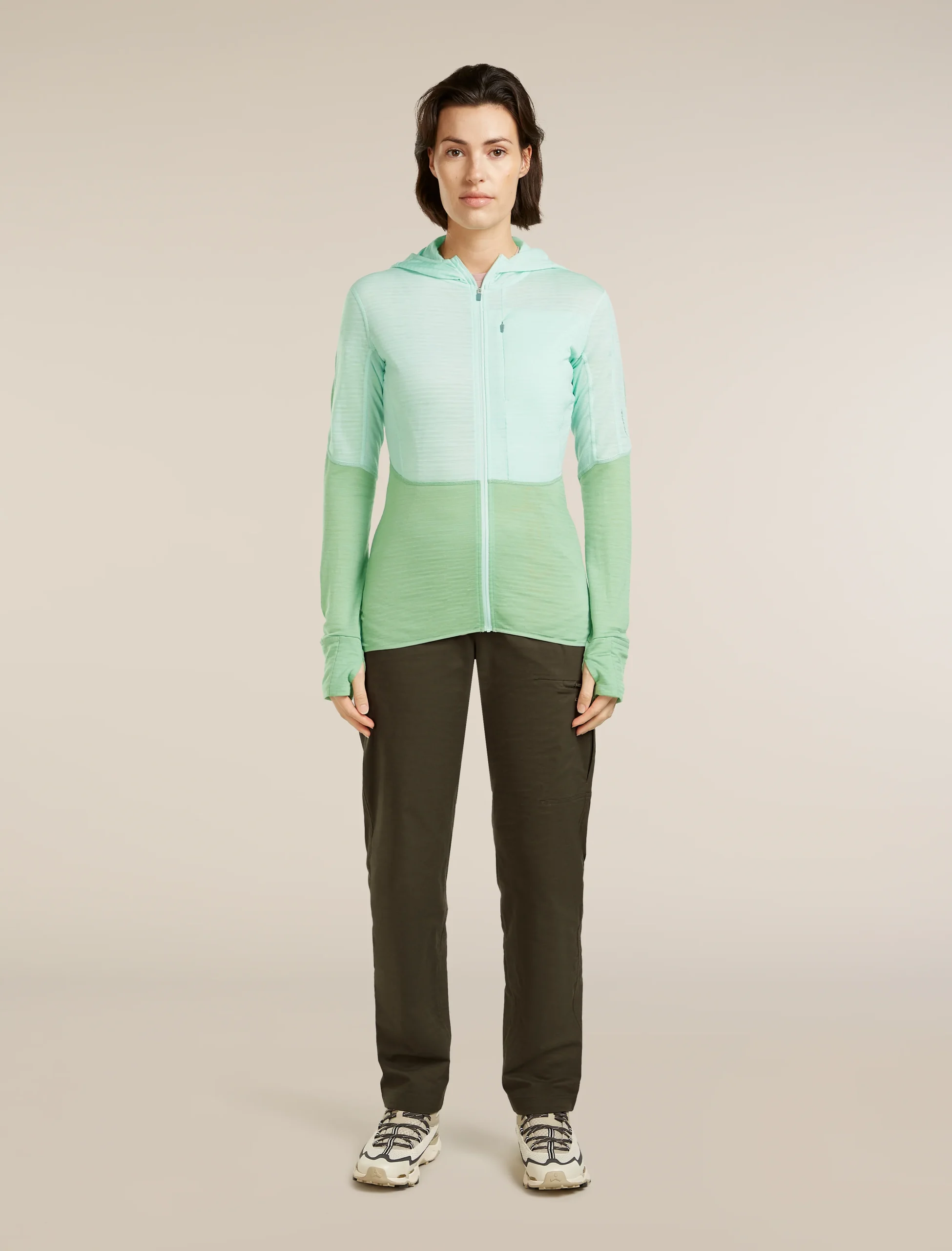 Women's Merino Blend 200 RealFleece™ Descender Long Sleeve Zip Hoodie