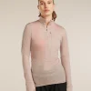 Women's Merino Blend 200 RealFleece™ Descender Long Sleeve Half Zip