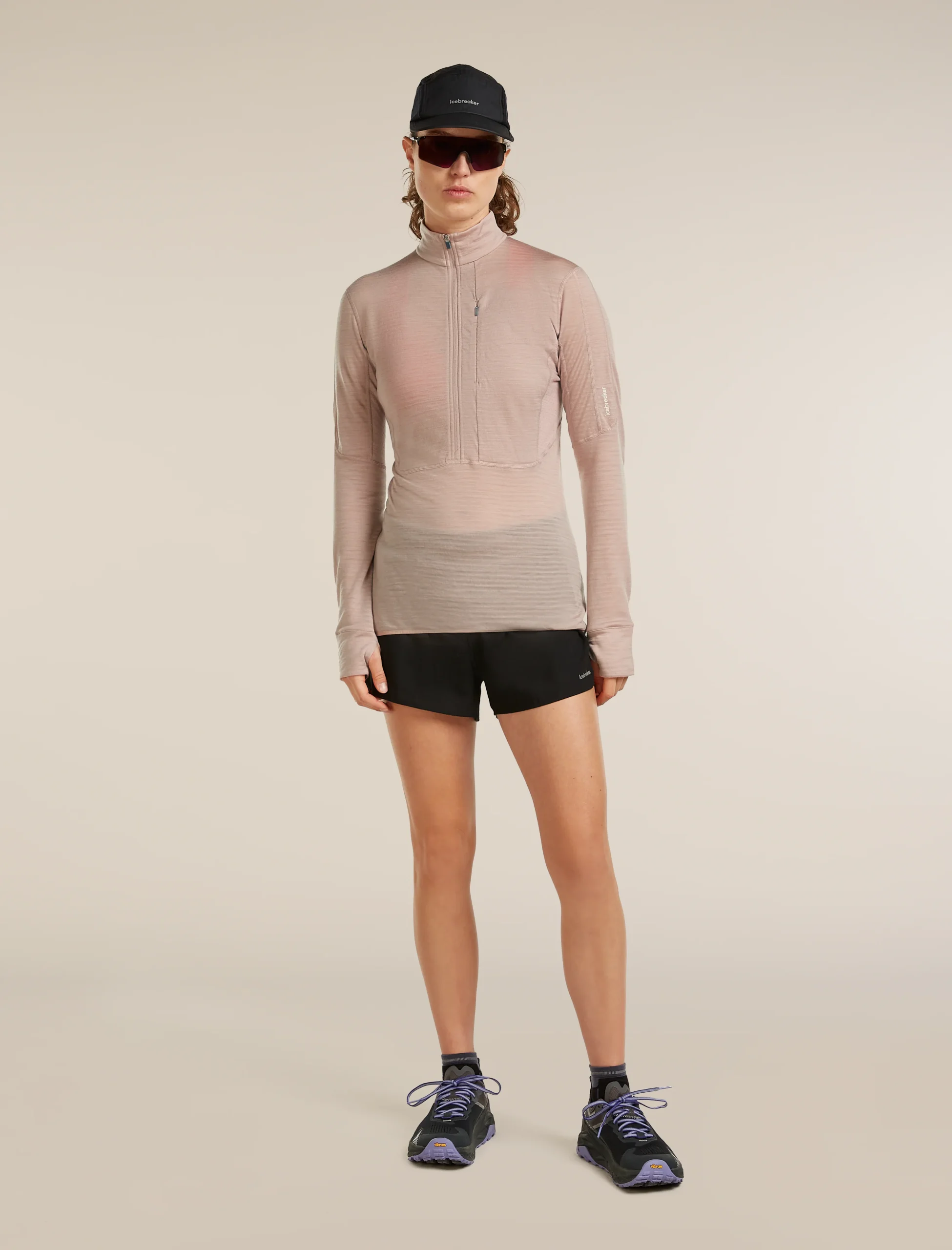 Women's Merino Blend 200 RealFleece™ Descender Long Sleeve Half Zip
