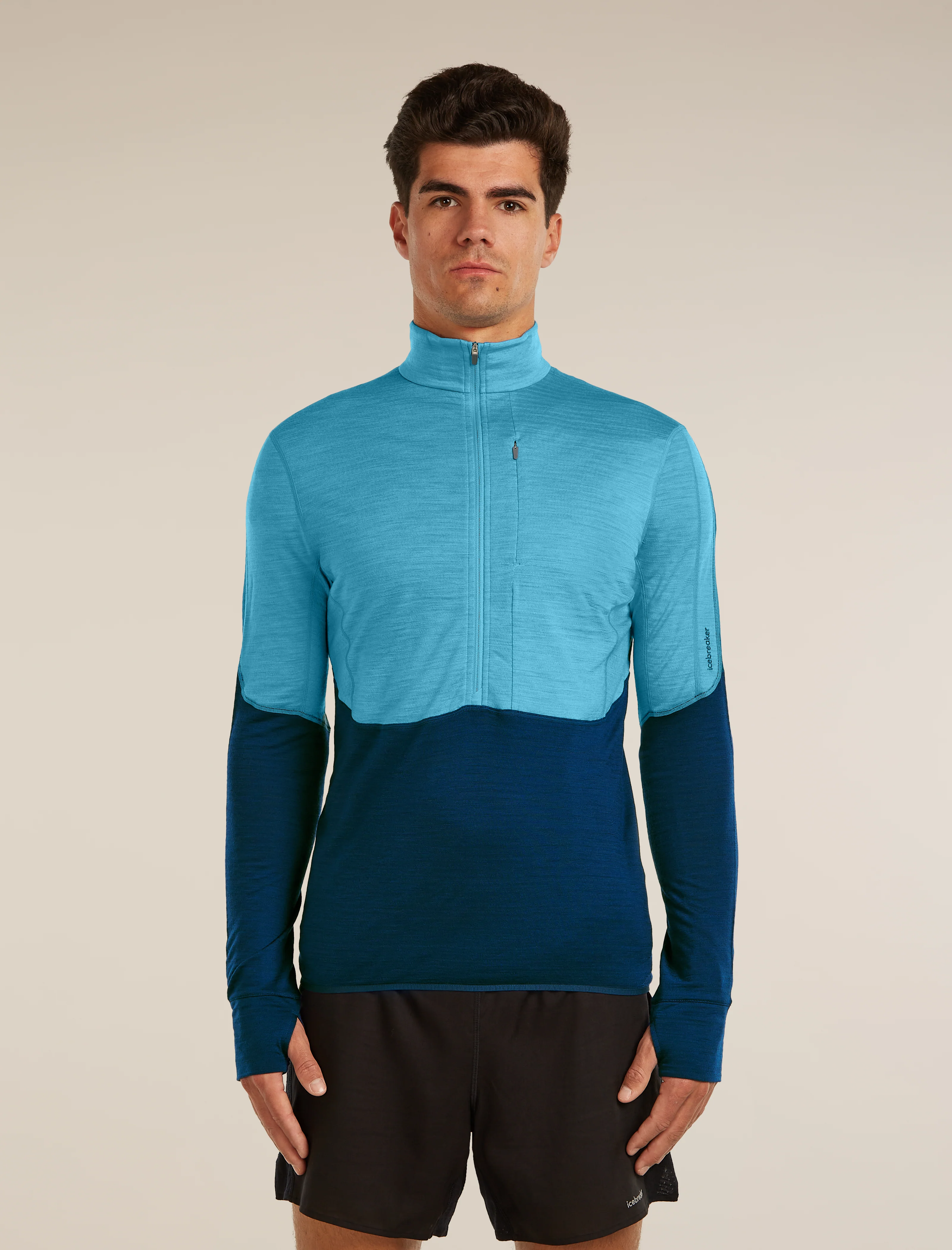 1605-men-s-merino-blend-200-realfleecetm-descender-long-sleeve-half-zip-1.webp Men's Merino Blend 200 RealFleece™ Descender Long Sleeve Half Zip