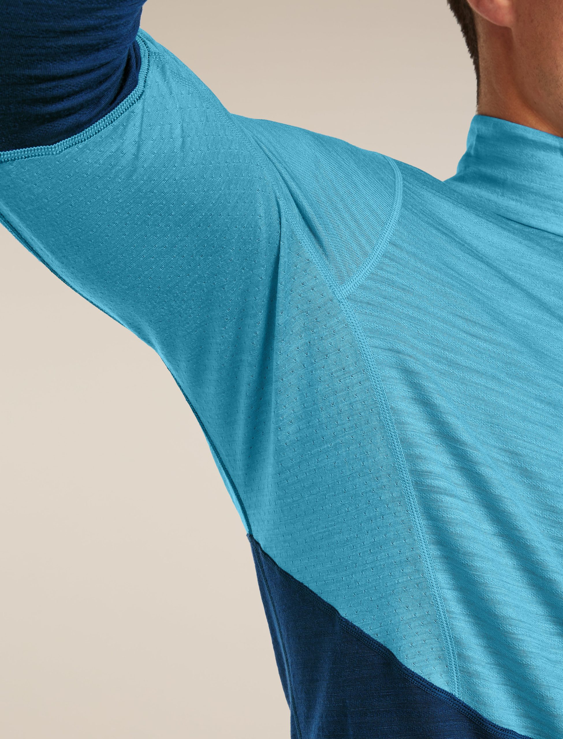Men's Merino Blend 200 RealFleece™ Descender Long Sleeve Half Zip