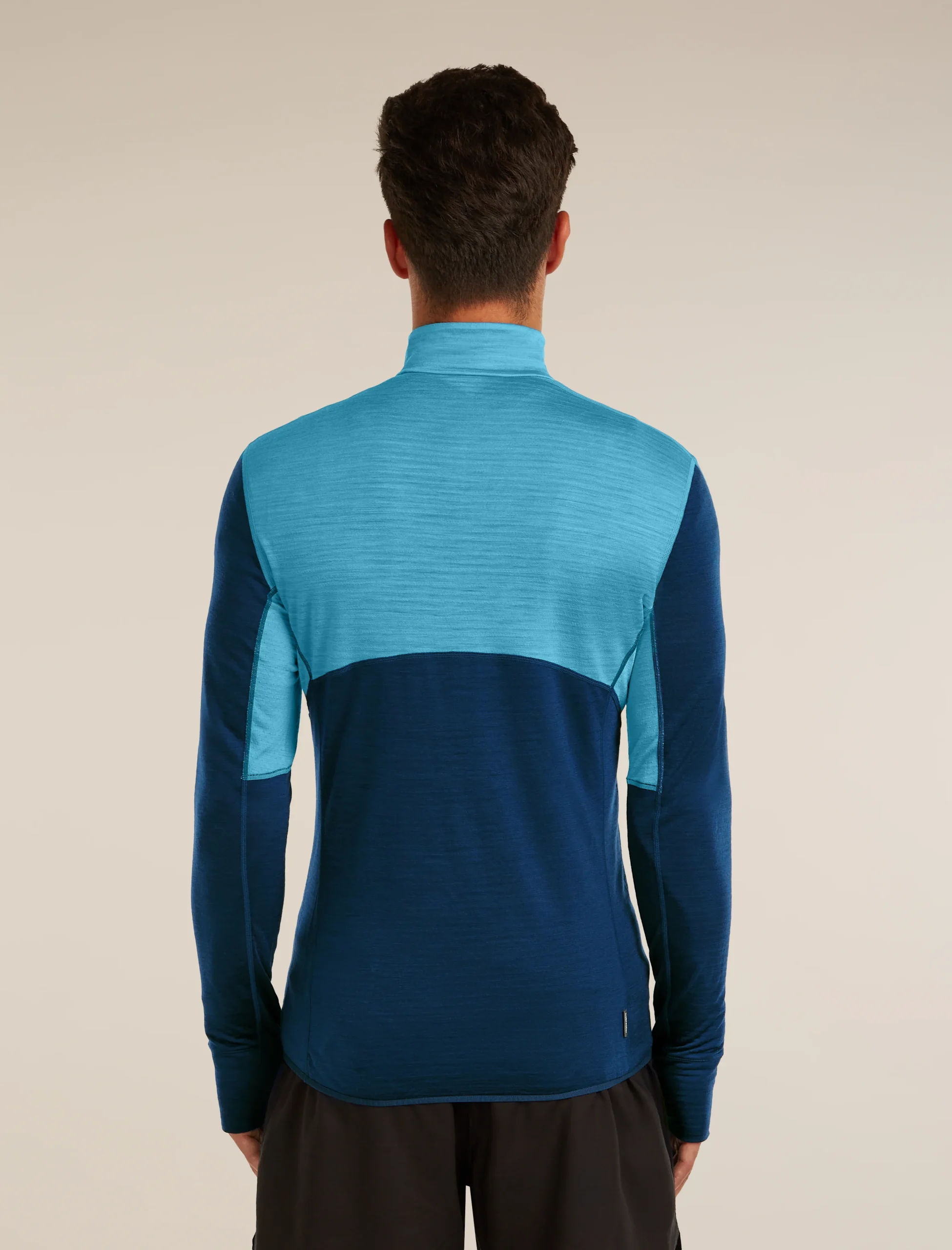 Men's Merino Blend 200 RealFleece™ Descender Long Sleeve Half Zip