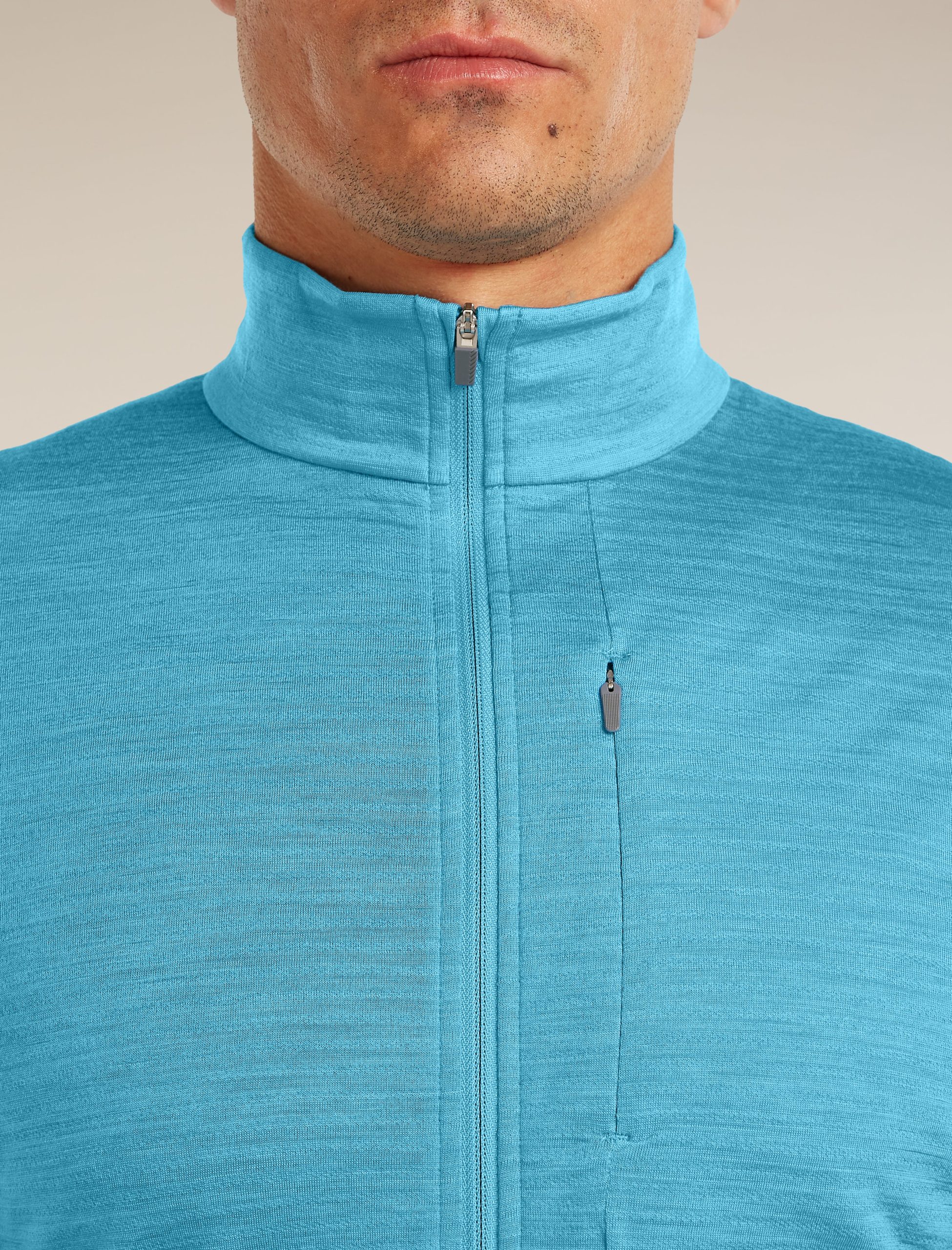 Men's Merino Blend 200 RealFleece™ Descender Long Sleeve Half Zip