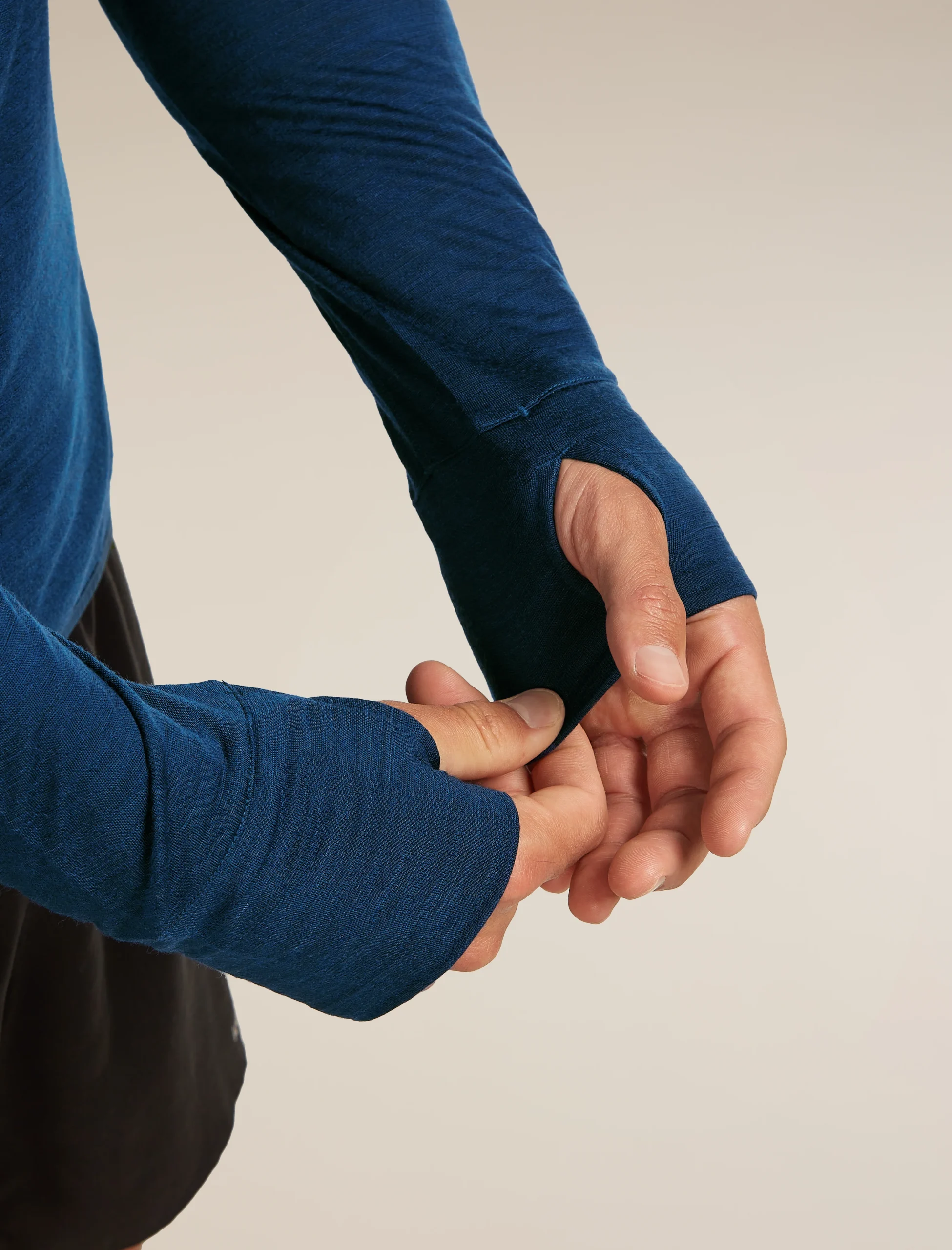 Men's Merino Blend 200 RealFleece™ Descender Long Sleeve Half Zip