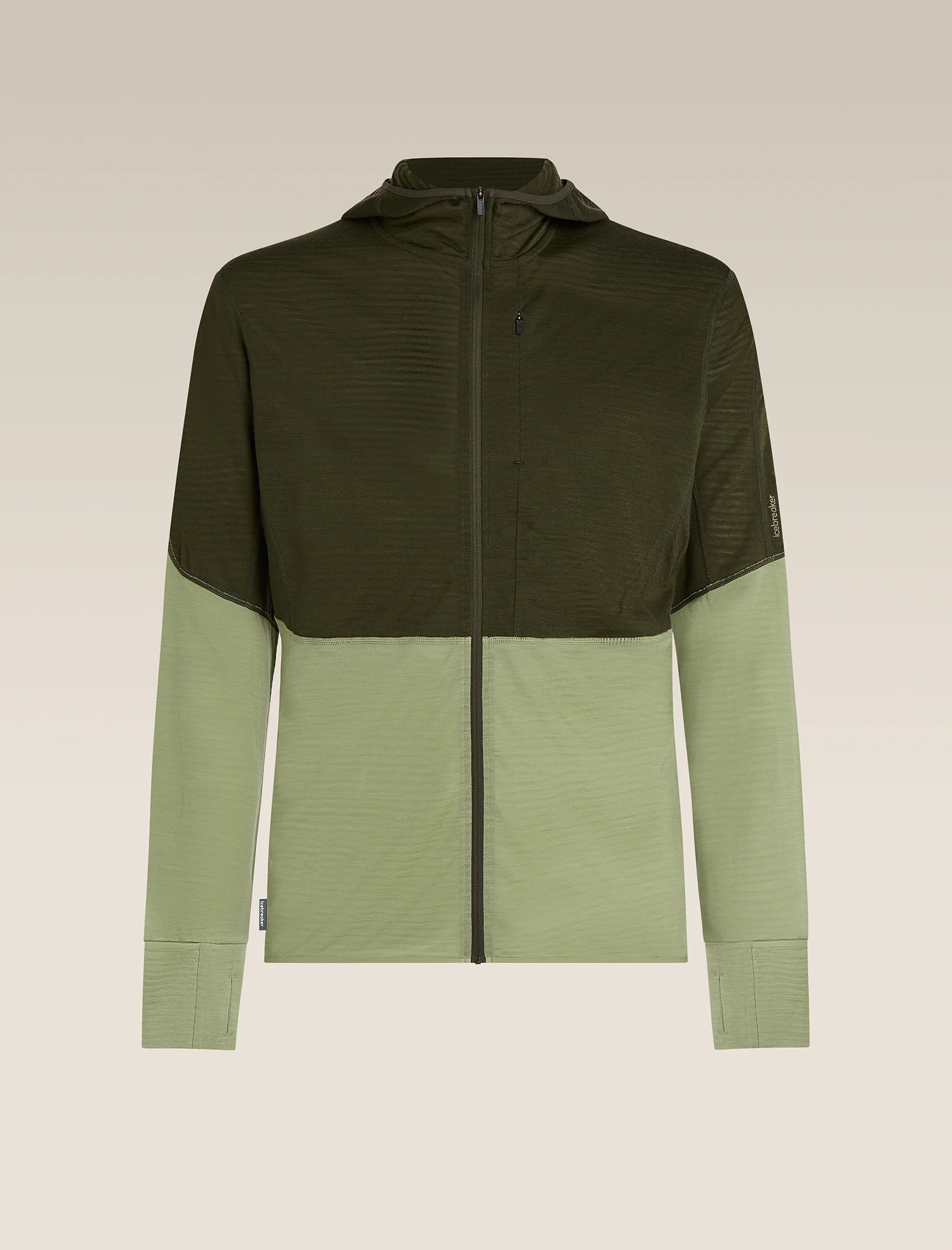Men's Merino Blend 200 RealFleece™ Descender Long Sleeve Zip Hoodie