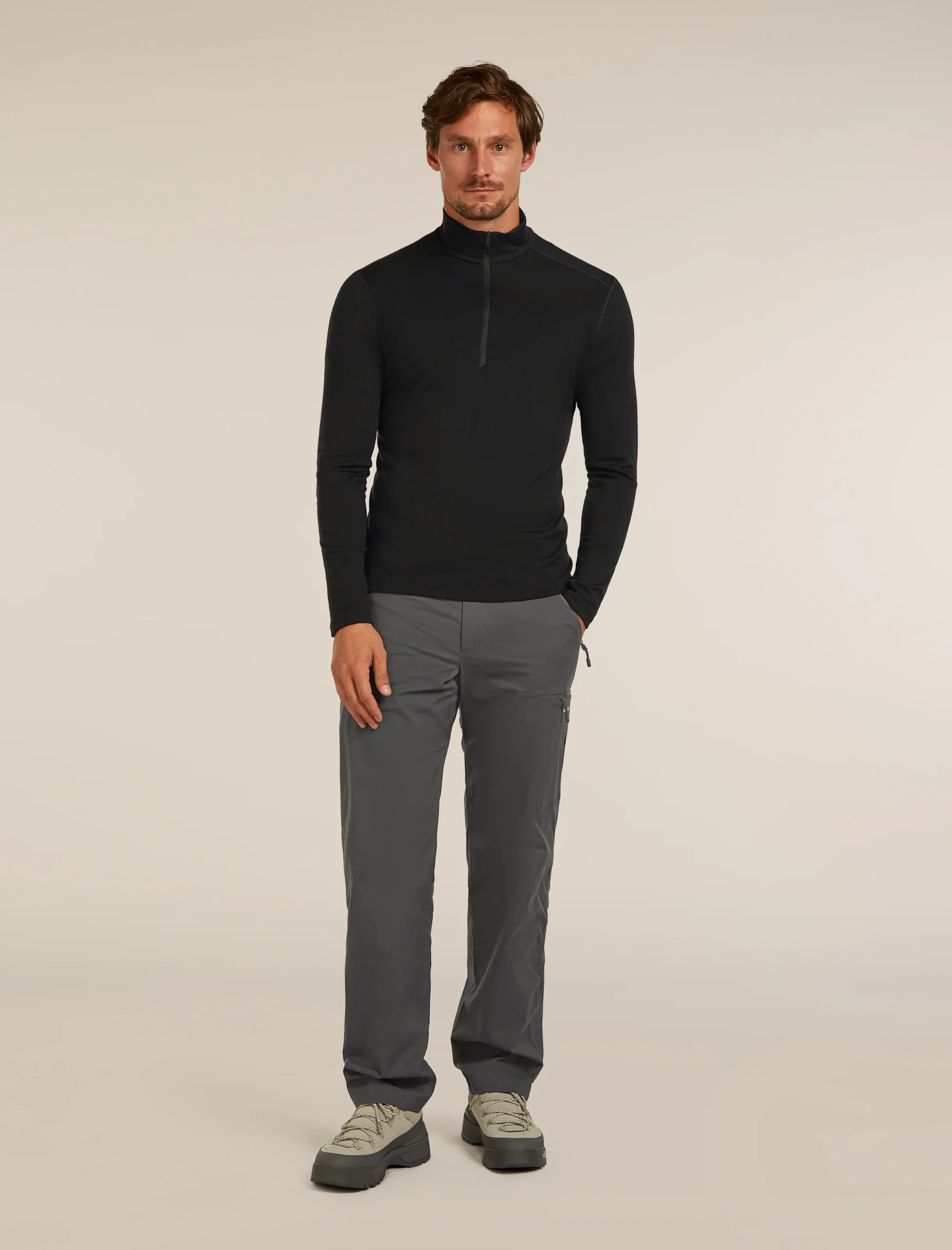 Men's Merino 200 Oasis Long Sleeve Half Zip Thermal Top