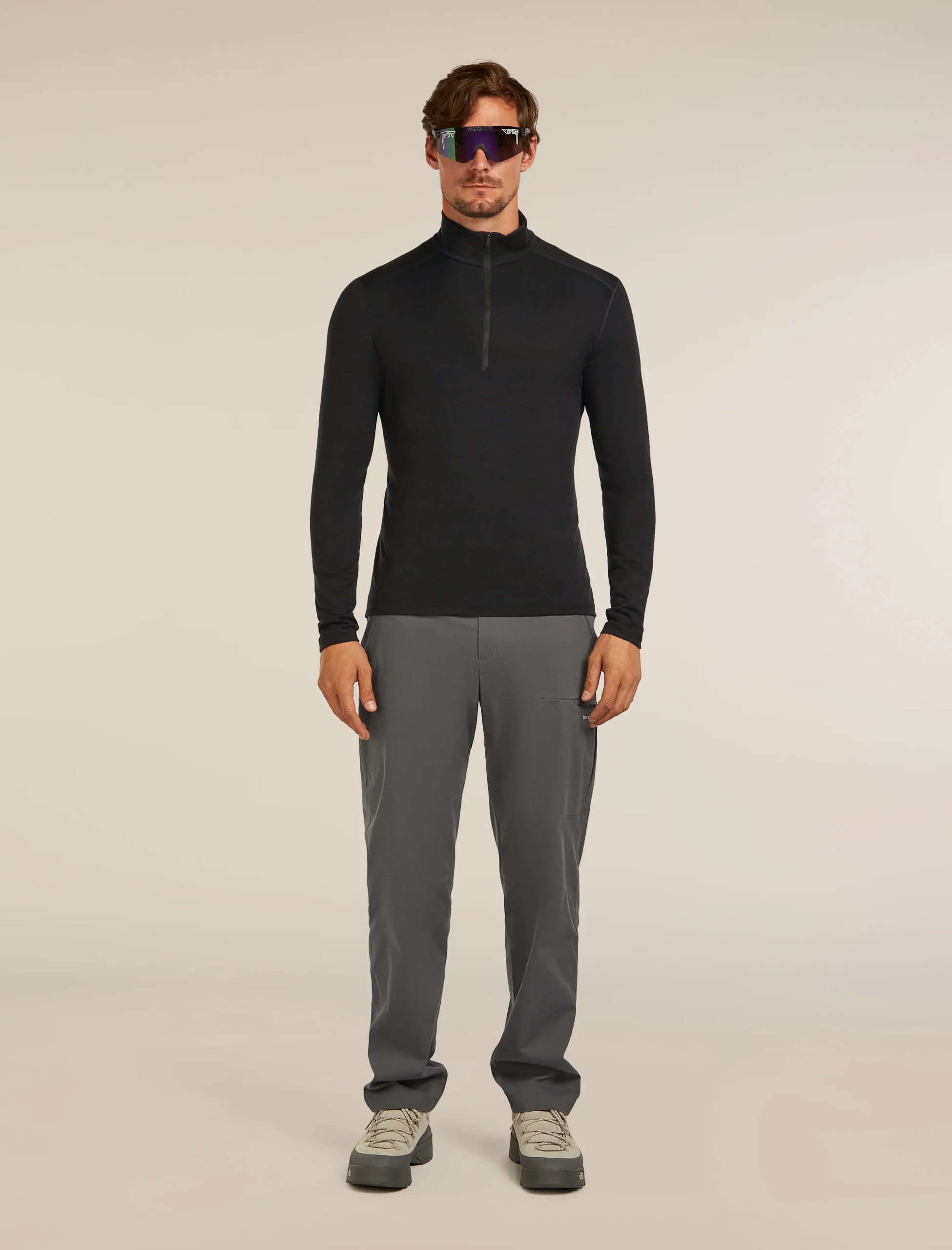 Men's Merino 200 Oasis Long Sleeve Half Zip Thermal Top