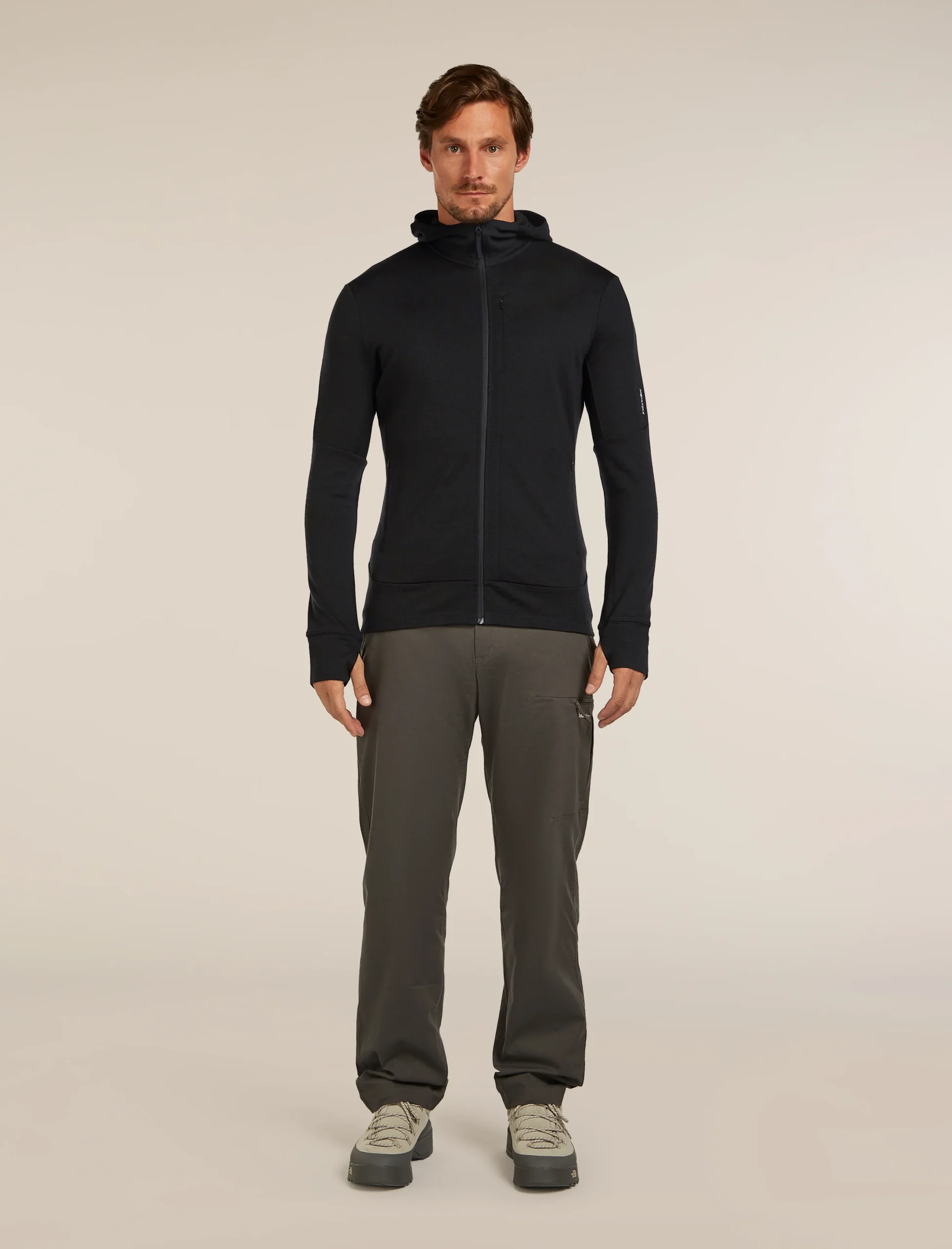 Men's Merino 260 Quantum Long Sleeve Zip Hoodie