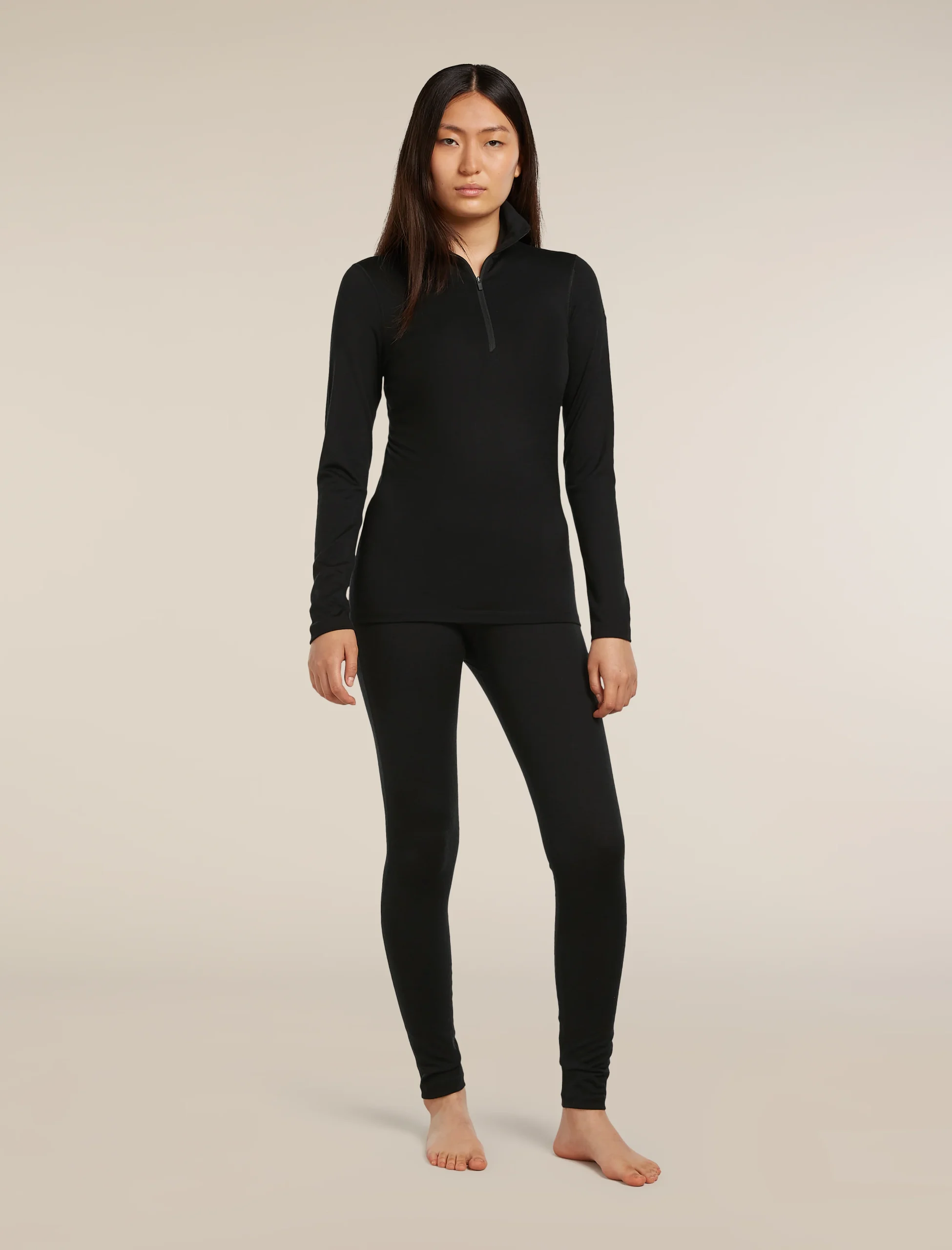 Women's Merino 200 Oasis Long Sleeve Half Zip Thermal Top