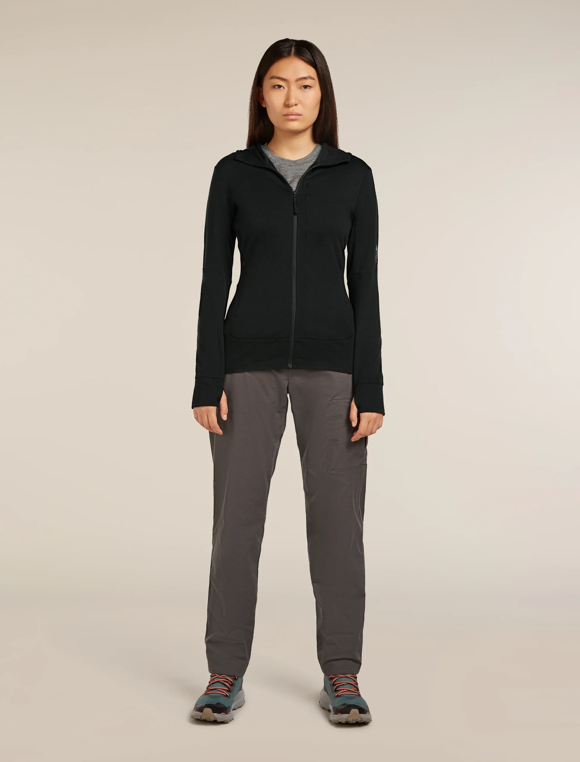 Women's Merino 260 Quantum Long Sleeve Zip Hoodie