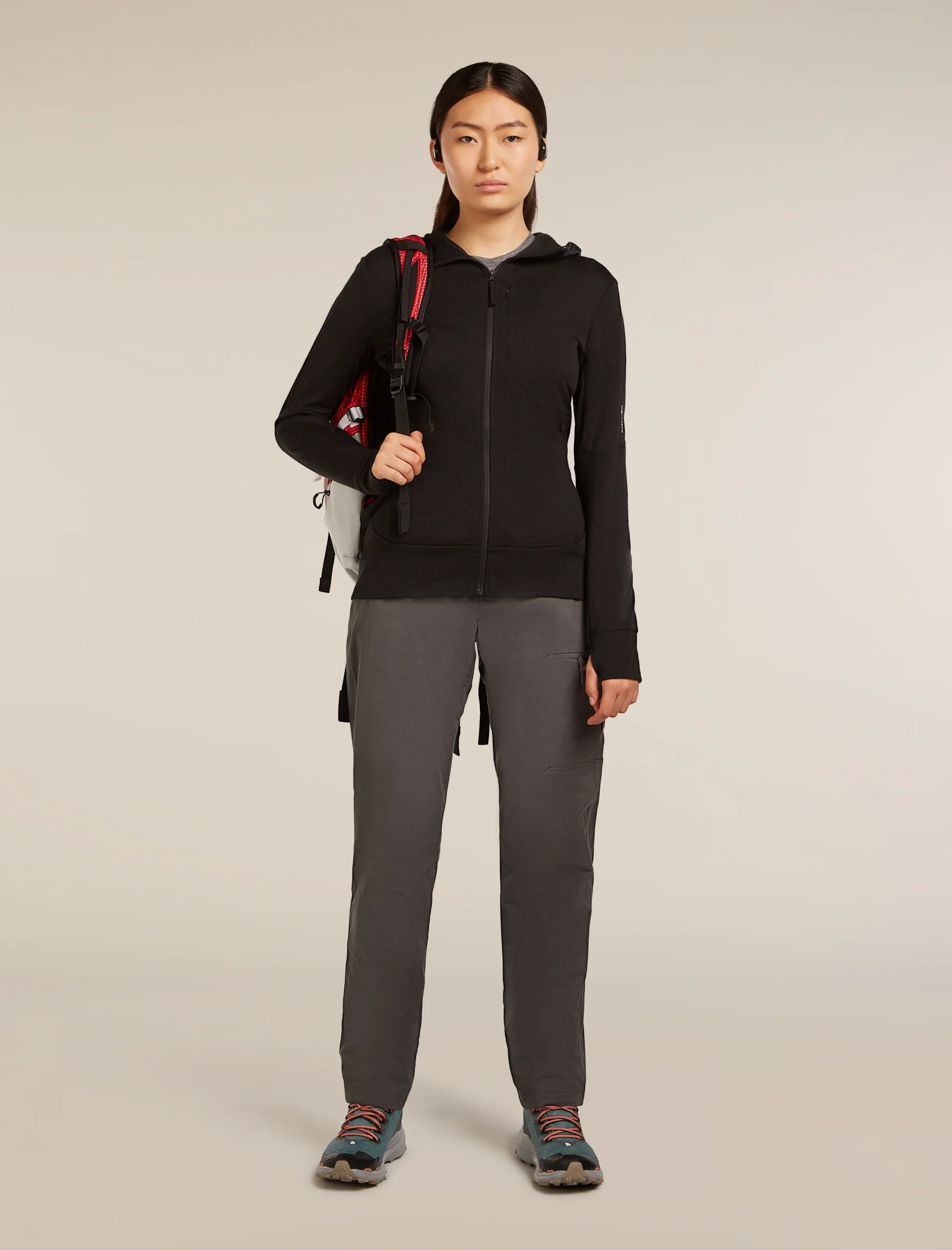 Women's Merino 260 Quantum Long Sleeve Zip Hoodie