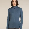 Women's Merino 260 Quantum Long Sleeve Zip Hoodie