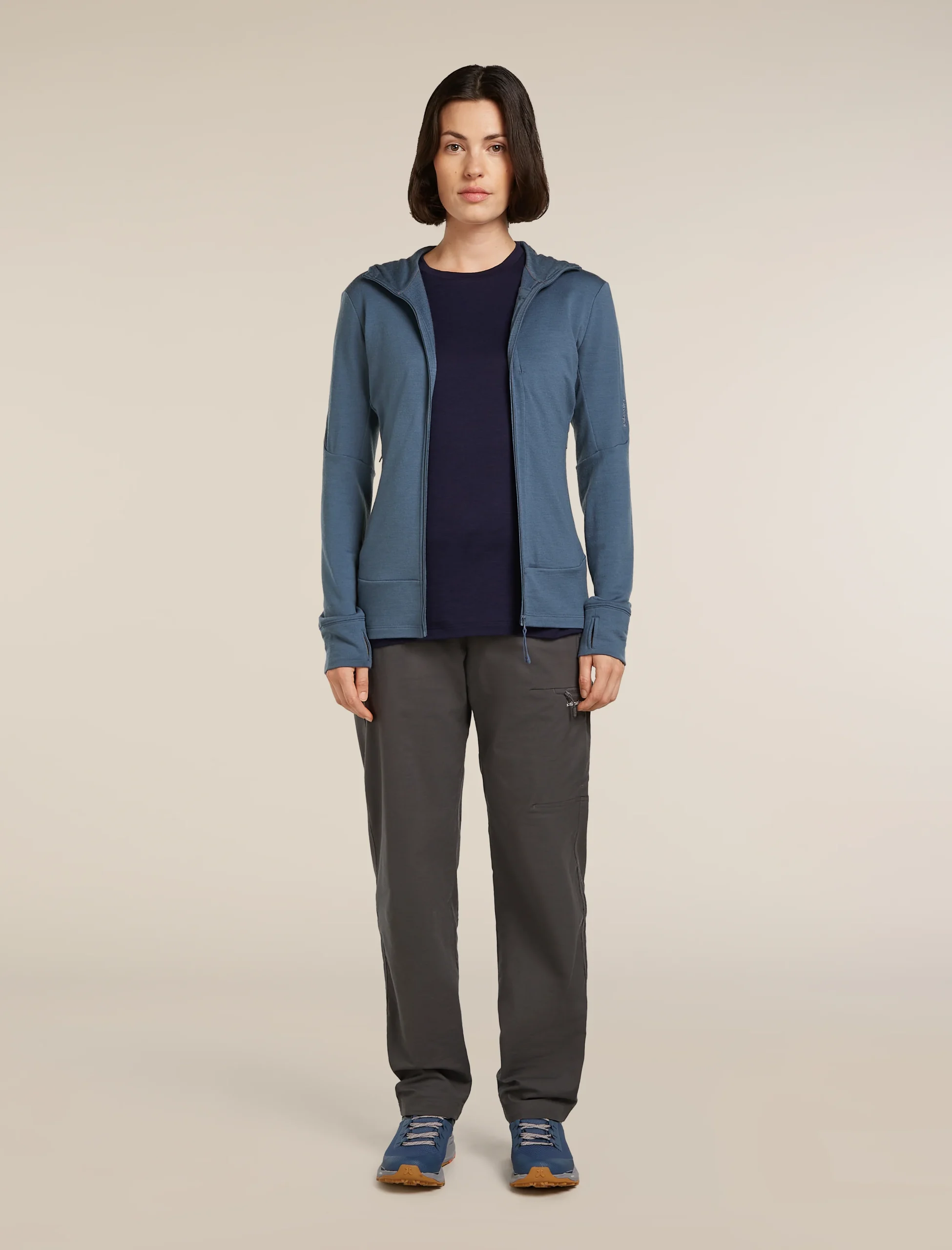 Women's Merino 260 Quantum Long Sleeve Zip Hoodie