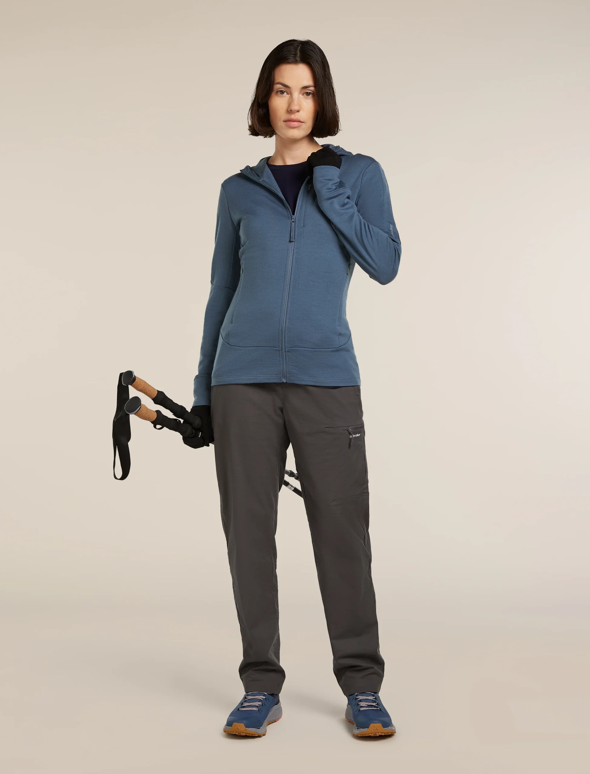 Women's Merino 260 Quantum Long Sleeve Zip Hoodie
