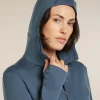 Women's Merino 260 Quantum Long Sleeve Zip Hoodie
