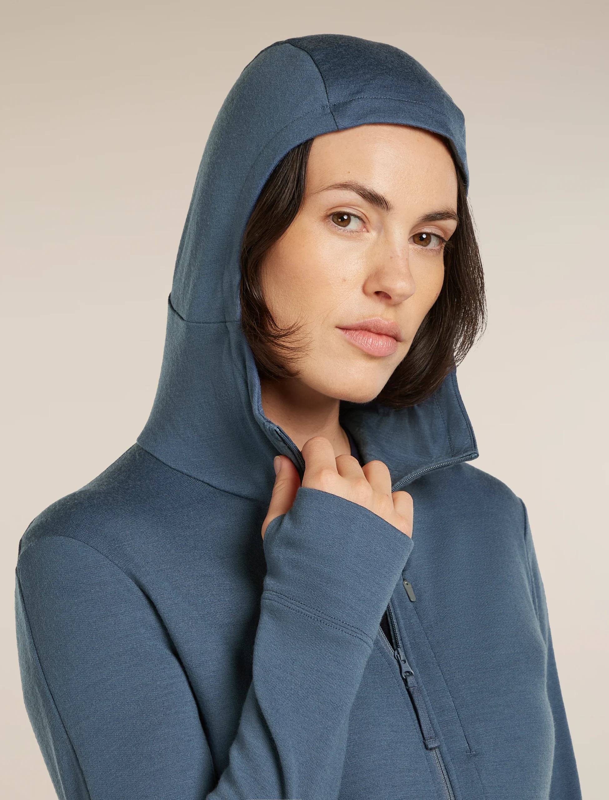 Women's Merino 260 Quantum Long Sleeve Zip Hoodie