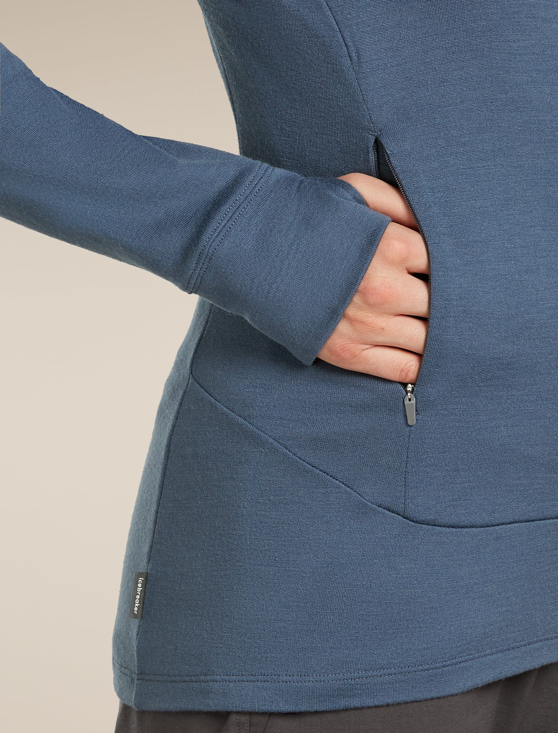 Women's Merino 260 Quantum Long Sleeve Zip Hoodie