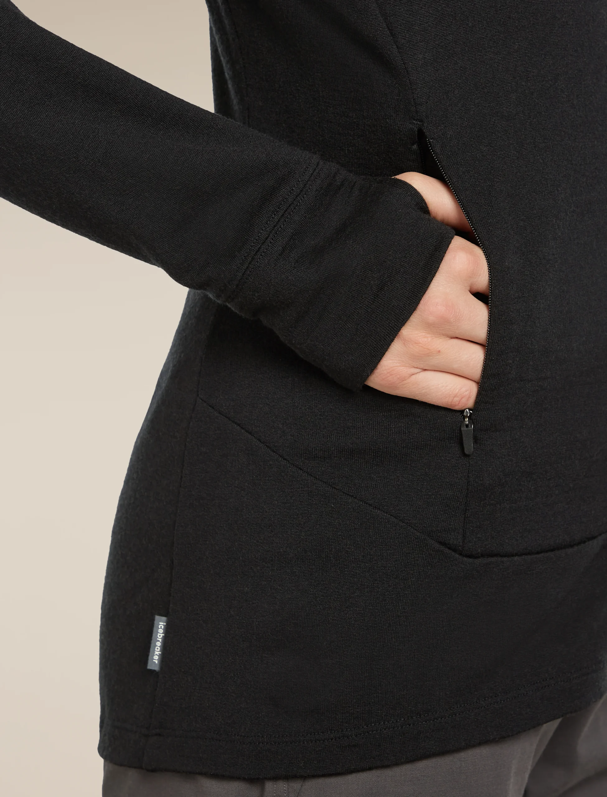 Women's Merino 260 Quantum Long Sleeve Zip Jacket