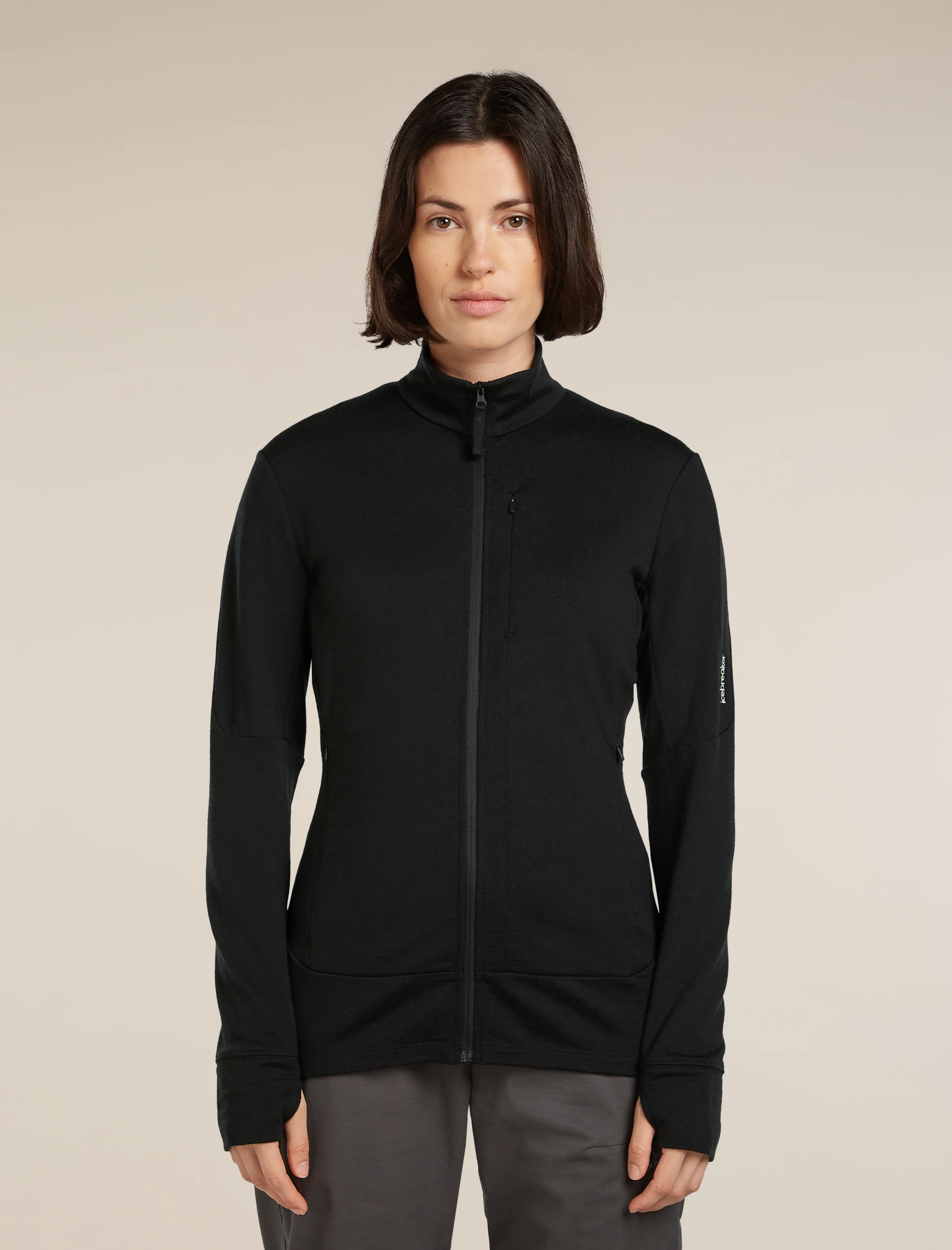 1842-black-xs-black-xs-variation-1.webp Women's Merino 260 Quantum Long Sleeve Zip Jacket