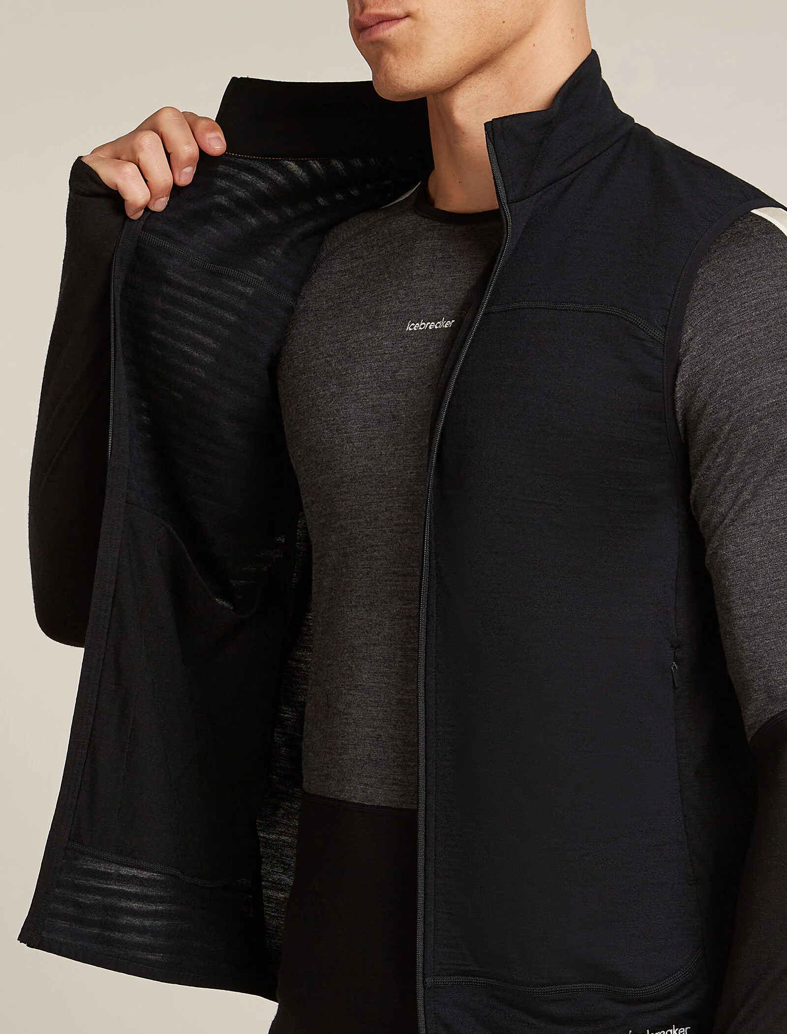 Men's Merino Blend 300 RealFleece™ Descender Vest