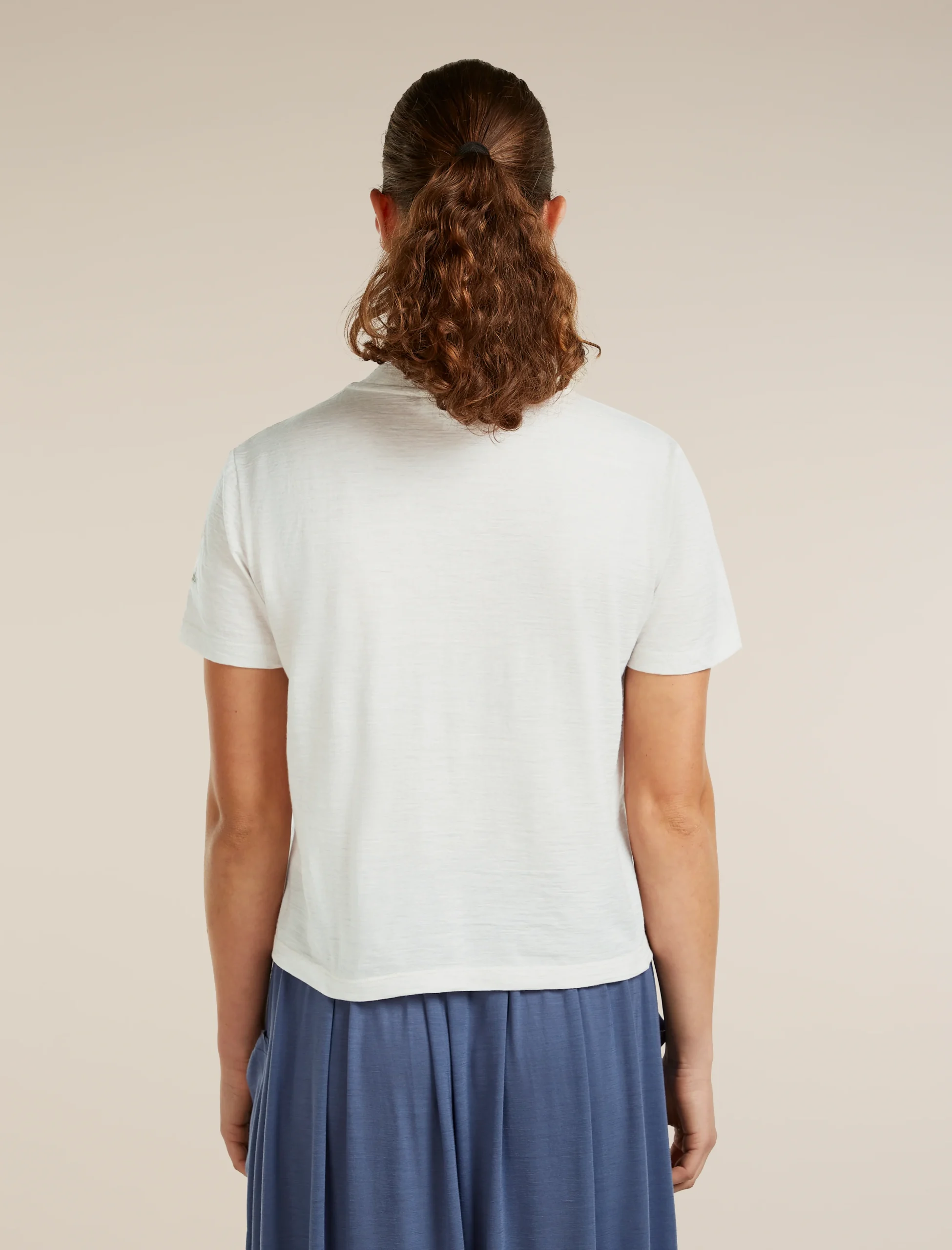 Women's Merino 150 Tech Lite Short Sleeve Crop Tee NZ Flora