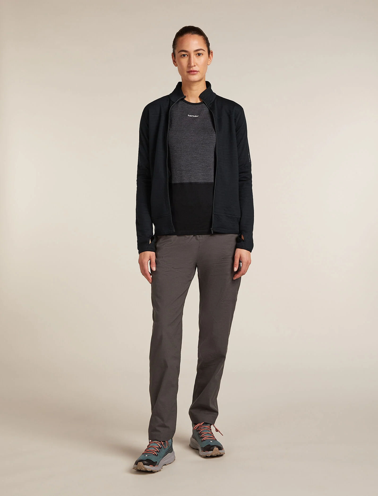 Women's Merino Blend 300 RealFleece™ Descender Long Sleeve Zip Jacket