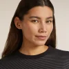 Unisex Merino 150 Long Sleeve Tee Stripe
