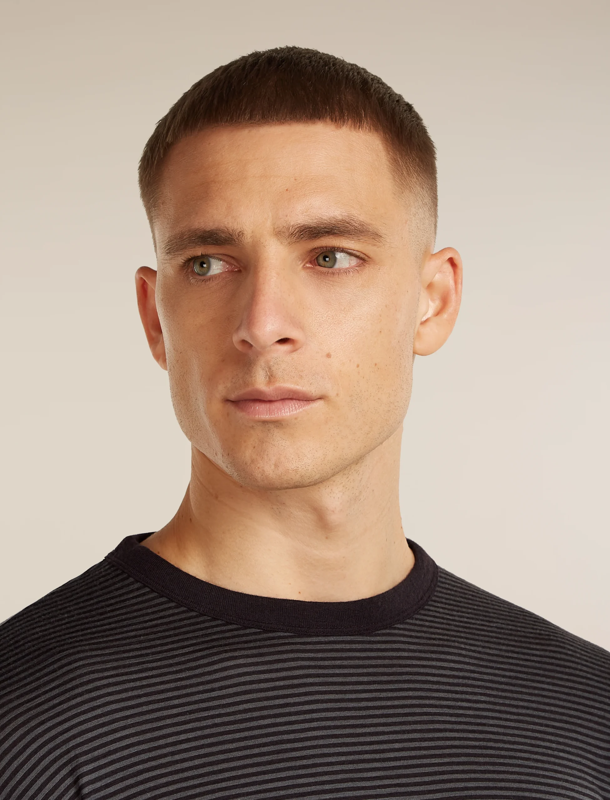 Unisex Merino 150 Long Sleeve Tee Stripe