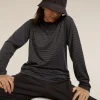Unisex Merino 150 Long Sleeve Tee Stripe