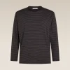 Unisex Merino 150 Long Sleeve Tee Stripe