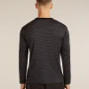 Unisex Merino 150 Long Sleeve Tee Stripe
