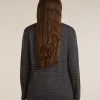 Unisex Merino 150 Long Sleeve Tee Stripe