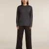 Unisex Merino 150 Long Sleeve Tee Stripe