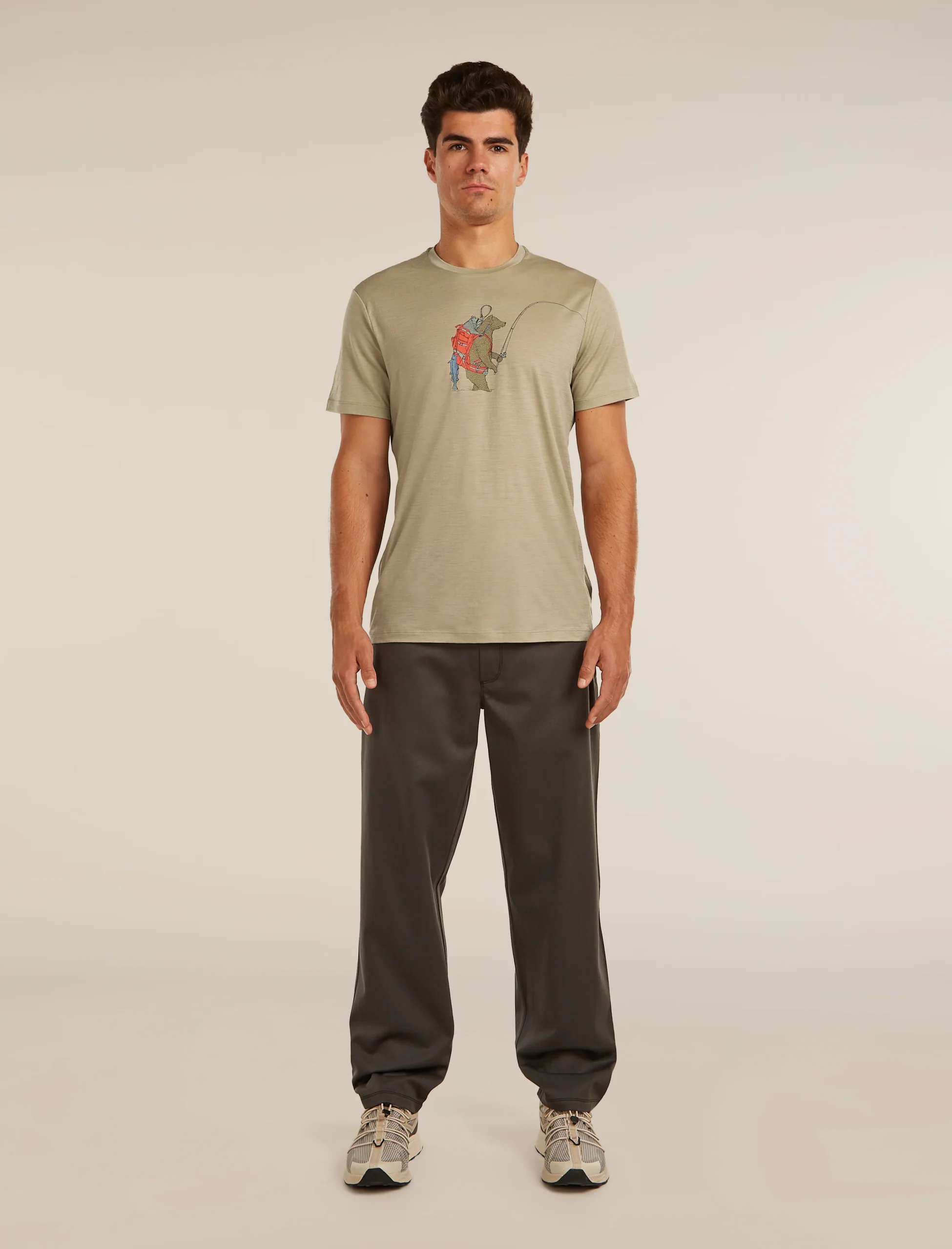 Men's Merino 150 Tech Lite Short Sleeve Tee Bear Catch