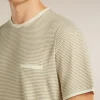 Unisex Merino 150 Short Sleeve Tee Stripe