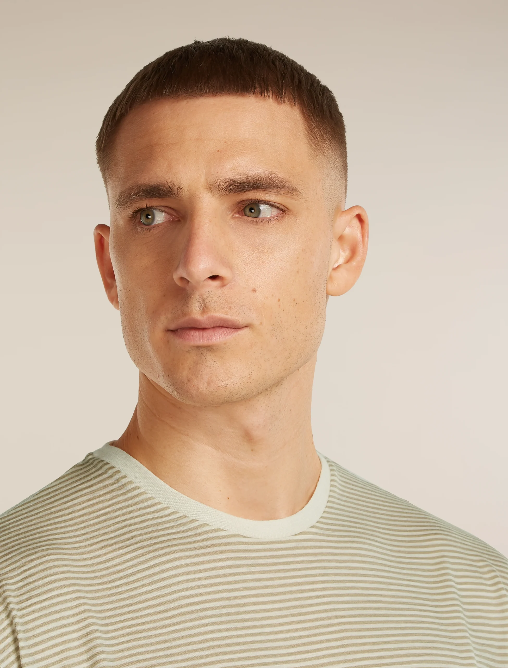 Unisex Merino 150 Short Sleeve Tee Stripe