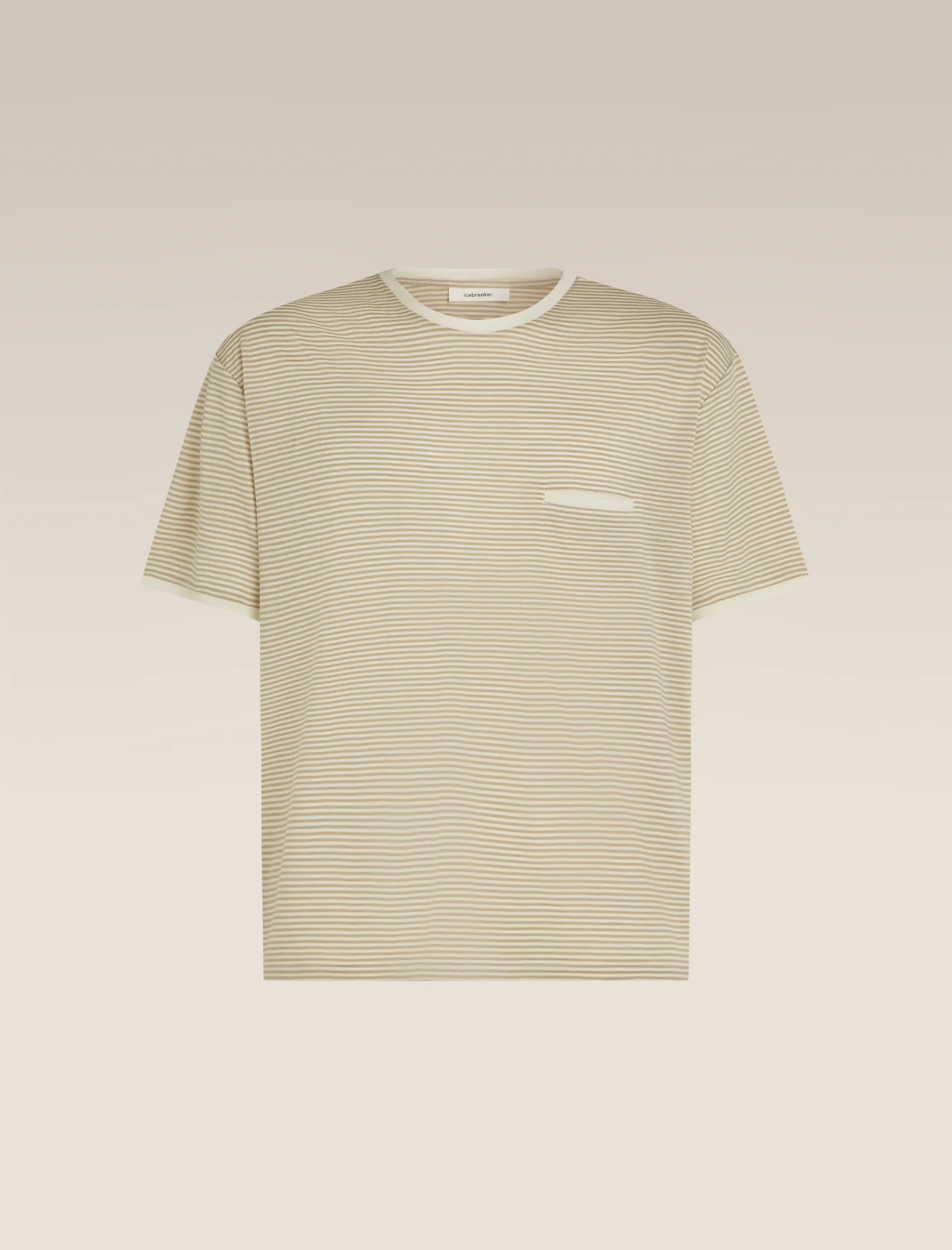Unisex Merino 150 Short Sleeve Tee Stripe