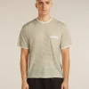 Unisex Merino 150 Short Sleeve Tee Stripe