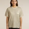 Unisex Merino 150 Short Sleeve Tee Stripe