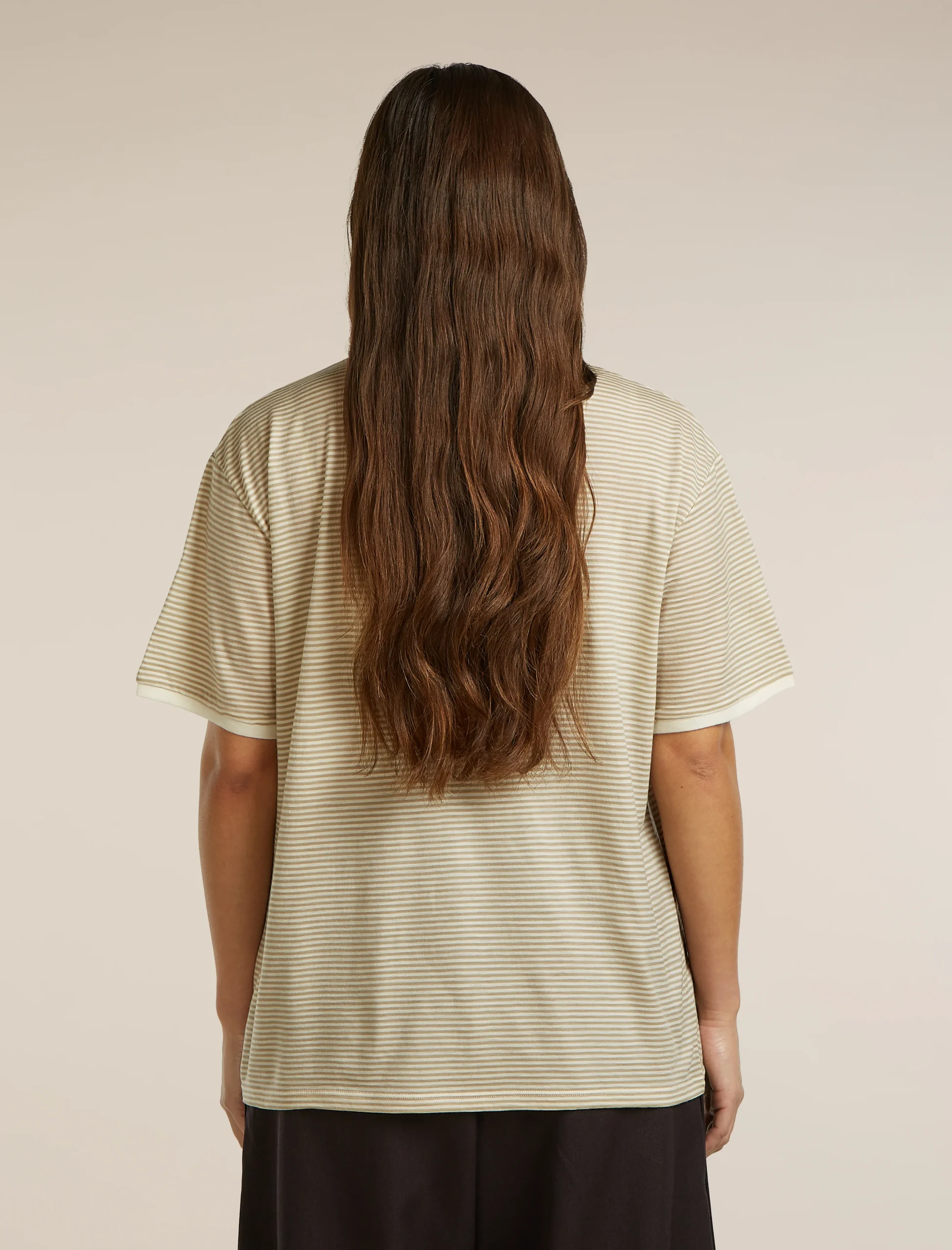 Unisex Merino 150 Short Sleeve Tee Stripe