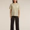 Unisex Merino 150 Short Sleeve Tee Stripe