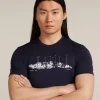 Men's Merino 150 Tech Lite Short Sleeve T-Shirt The Peaks